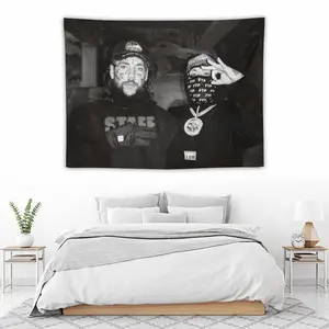 Flag $Uicideboys Music Album Poster Tapestry For Bedroom, Living Room & Dorm Decor Hanging Lightweight Decoration Items Home Textile