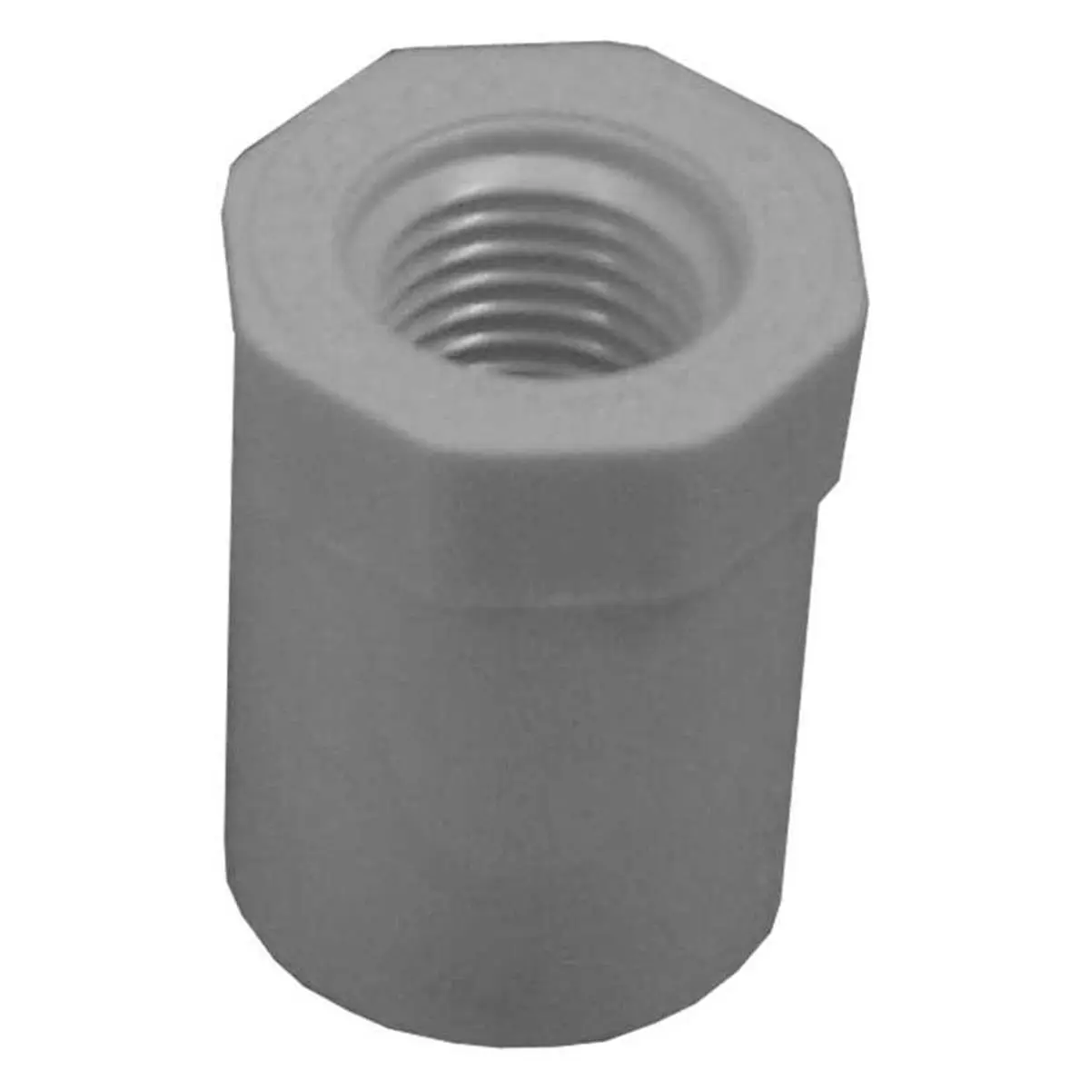 212 MAIN Reducing Schedule 40 PVC Bushing - 0.5 in. Spigot x 0.25 in. FIPT, 1.19 in. Size, NSF Approved, Reduces Standard Male Pipe Threads, for Boating Water Sports Vent, Drainage Pipe Applications, Waste, Bushing Spigot, Reducing Bushing Inserts