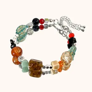 Autumn's Whisper Bracelet: Warmth & Beauty, Fall-Inspired Gemstone Jewelry, Cozy & Elegant, Healing & Protection, Daily Decor & Birthday Gift