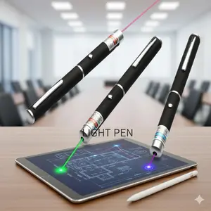 Ultra-Bright Laser Pointer Pen: 500m Range, Red Green Blue Purple Options. Perfect for Presentations, Teaching, Pet Toys. Remote Control, Portable & Safe Design. Great for Cats & Dogs!