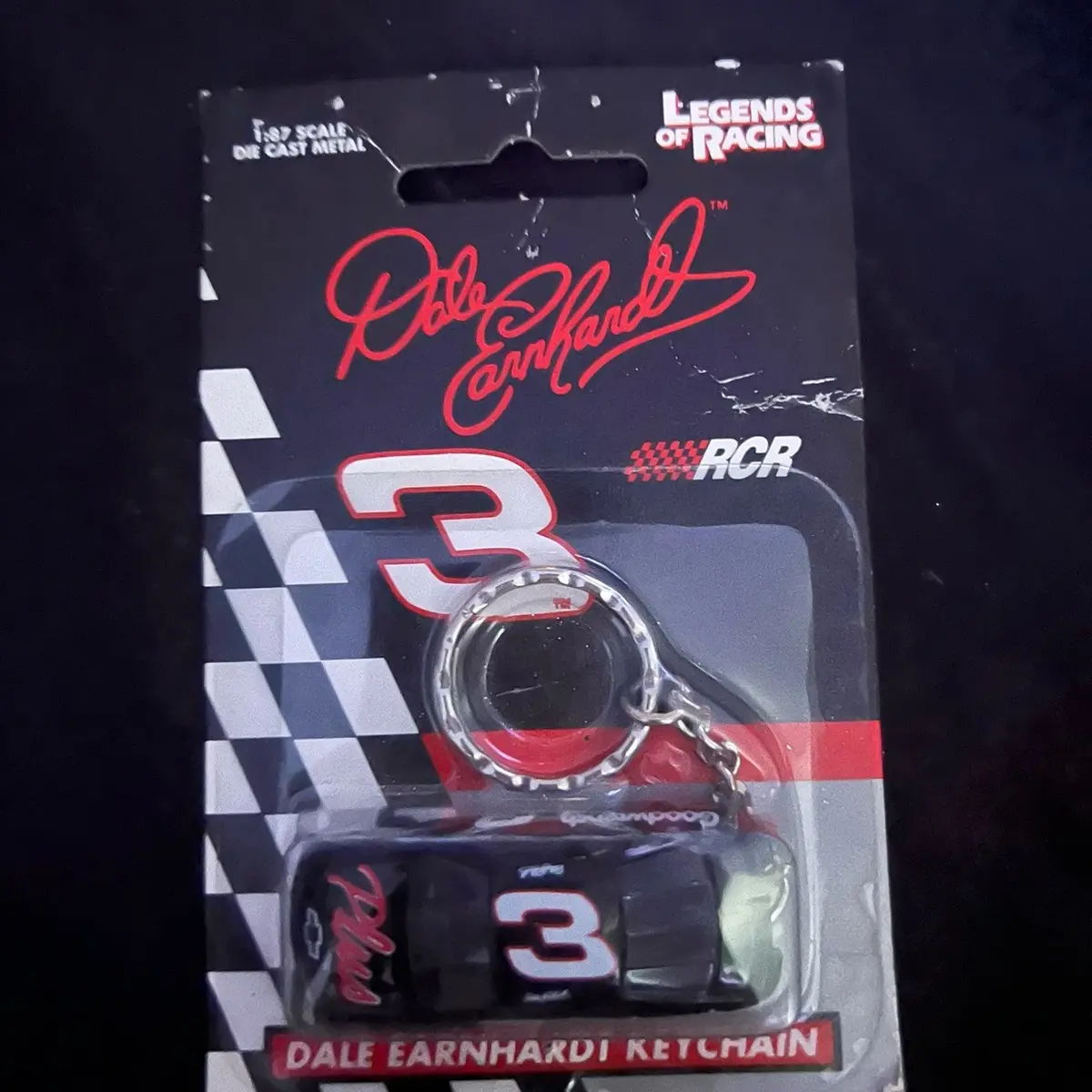 Dale Earnhardt keychain, limited edition