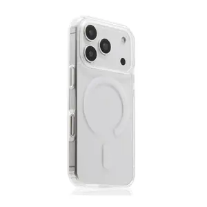 MagSafe Slim Clear iPhone Case  Magnetic Phone Case For iPhone 17 17Air 16 15 14 13 12 11 Pro Max Plus 16E, Classic Hybrid Design, Transparent, Shock Protection, Compatible With MagSafe
