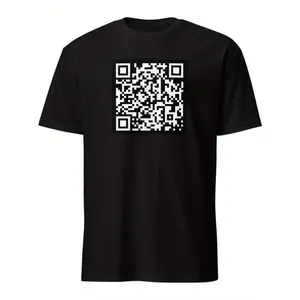 NG Show Me Them Titties Scannable QRCode Short-Sleeve Unisex T-Shirt