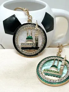 Hot Selling House Keychain Pendant, Rhinestone Keychain, Stylish Accessory for Keys, Perfect Gift Idea