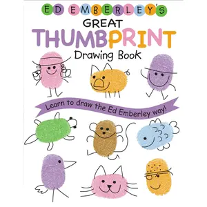 Ed Emberley's Great Thumbprint Drawing Book by Ed Emberley [Paperback Book]