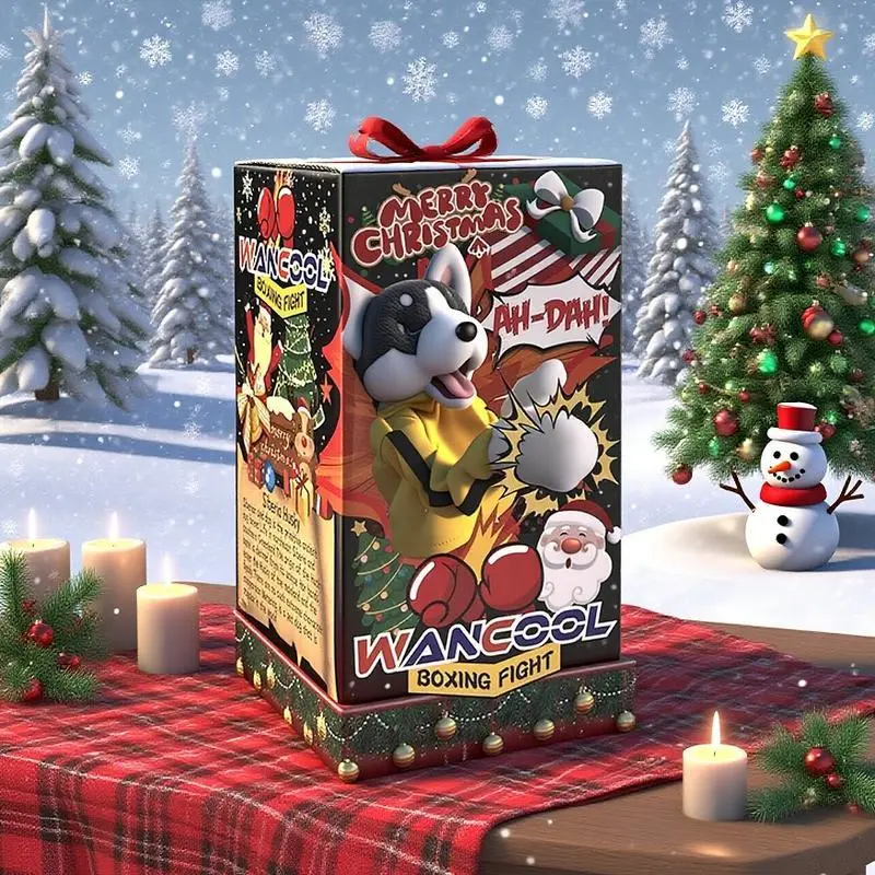 Christmas Packaging Boxing Dog