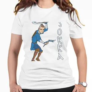 Avatar Sokka, T-Shirts For Men and Women (Male Avatar Character Graphic Design) - Unique Cartoon Apparel for Adults and Teens.