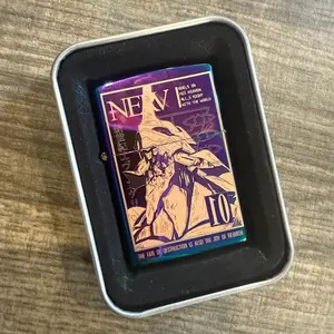 Anime Inspired Laser Engraved Mech 01 Kaiju Petrol Lighter For Anime Fans Birthday Gift Fathers Day Present Christmas Gift NEV Design