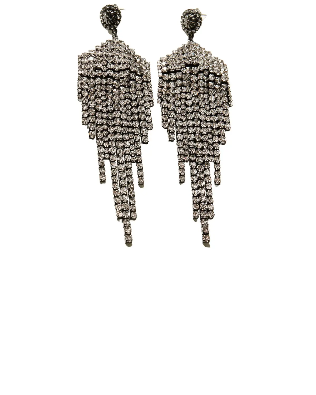 Wonderwest Women's Women'S Gem Fringe Earrings - Wwaho23e4