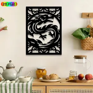 1pc Chinese Dragon Metal Wall Art, Swirling Dragon Wall Sculptures Mural, Intricate Craftsmanship, Perfect for Chinese New Year, Wedding Decor, Perfect for Living Room Patio Wall Office Decor, Ideal Gift for Oriental Culture Enthusiasts.