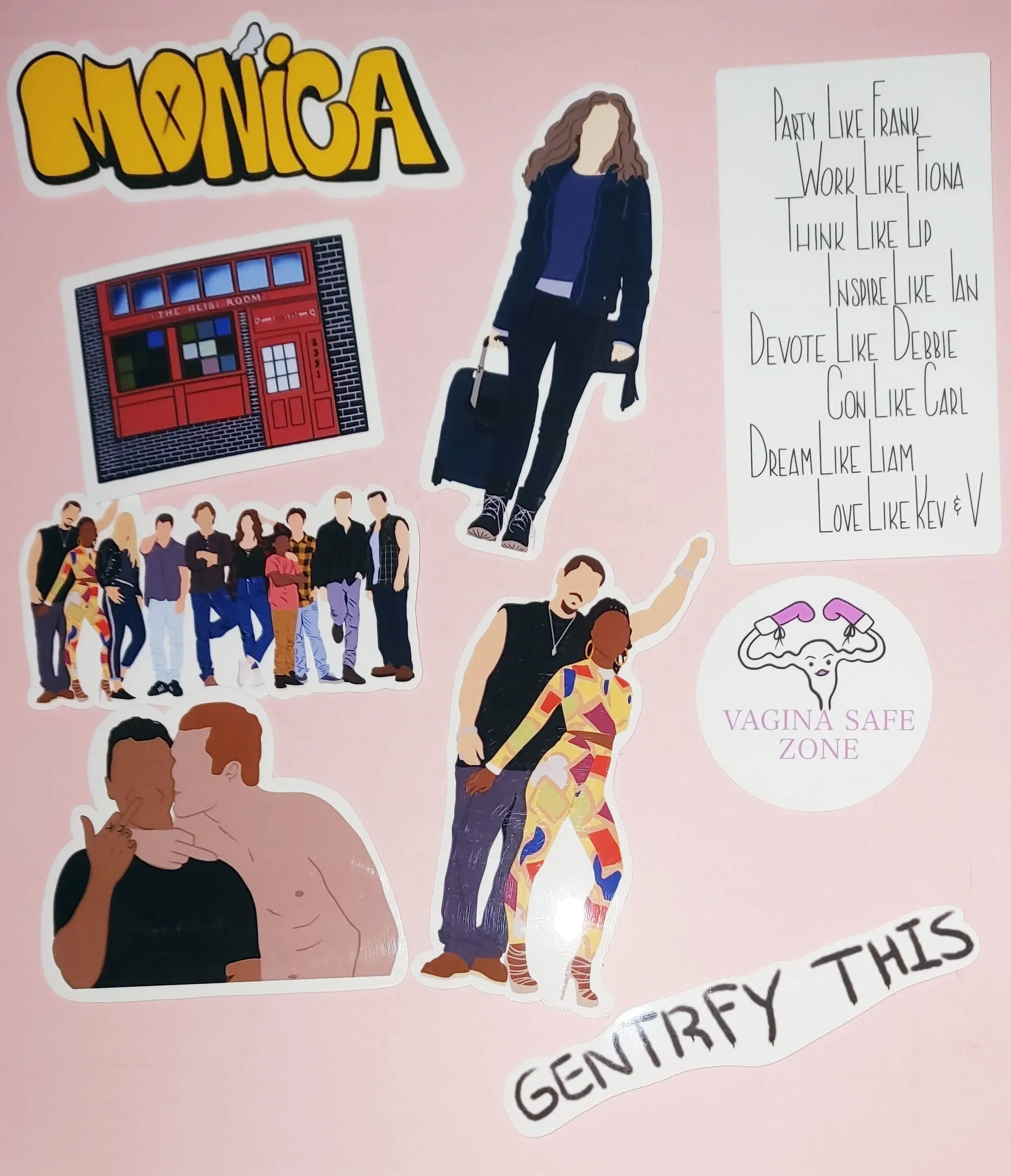 In Honor of Shameless Stickers