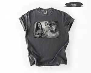 [Sale Up To 50%] Bob Weir Legacy Shirt, Grateful Dead Inspired Comfort Colors Tee, Classic Jam Band Guitar Art Shirt, Music History Tribute Top