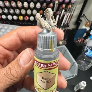 TRex Skull Swatch Caps paint bottle toppers