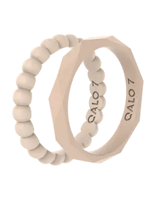 Women's Bead & Geo Double Stack