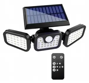 Solar-Powered Wall Lights 2-Pack with 3 Modes Motion Sensor Durable Metal IP65 Waterproof for Garden Street Porch Patio Fence Deck Stair Security Flood Lighting