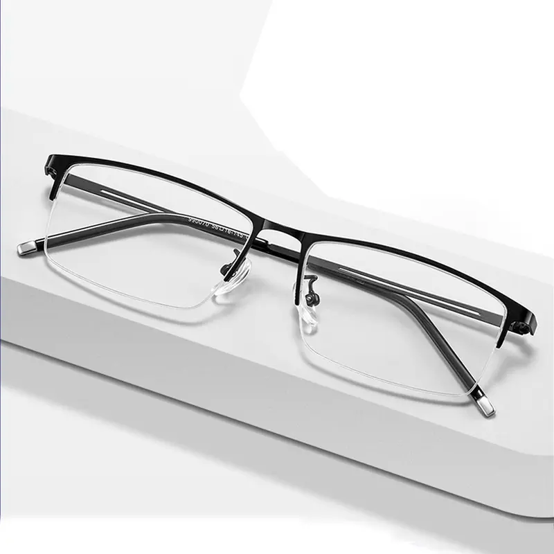 Men's Business Anti-Blue Light Eyeglasses, High Quality Eyeglasses, Lightweight Eyeglasses for Office and Daily Use, Fashion Accessories for Men