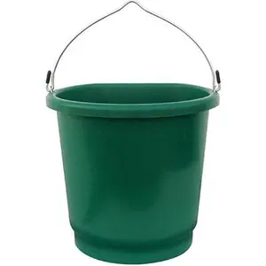Farm Innovators FB-80 Heated Flat Back Bucket- 3 Gallon