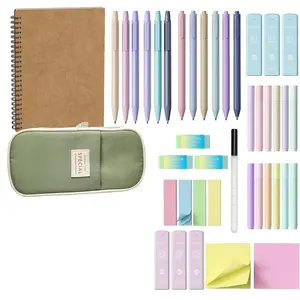 Bible Journaling Kit 39-Piece Set with Morandi and Neon Highlighters, No Bleed Bible Study Supplies for Church Classroom Home, Christian Gift for Women