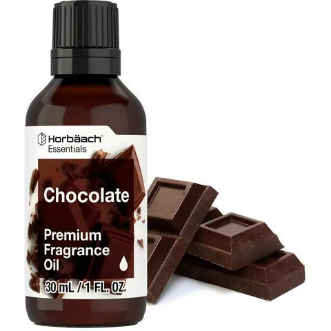 Horbäach Chocolate Fragrance Oil | 1 fl oz (30ml) | for Diffusers, Candle and Soap Making, DIY Projects & More | Premium Grade