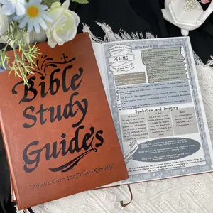 66-Page Yearlong Bible Study Devotional Journal Daily Scripture & Prayer Reflections to Grow Your Faith Christian Gift for All Believers Soft PU Leather Cover Durable Binding