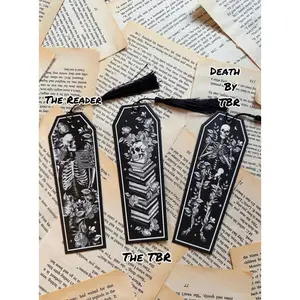 Skeleton Bookish Bookmark