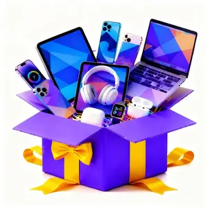 .Final Stock! Only 2 Left! Mini Tech Mystery Box – Random Wireless Earbuds Included! Unbox Cool Surprises, Durable Style, Buy Before Sold Out!