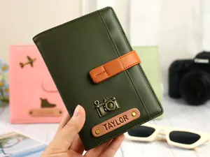 Custom Passport Cover, Personalized Leather Passport Holder, Customized Wallet Passport, Travel Gifts, 100% Handmade