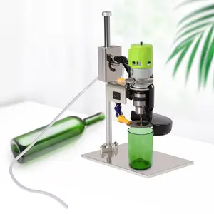 Electric Glass Bottle Cutter Tool DIY Craft Kit for Wine Bottles Ceramics Cutting and Polishing with Adjustable Speed 110V US Plug