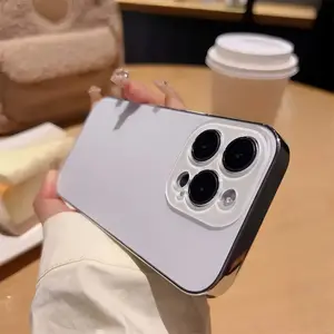 Suitable for iPhone 17/16/15/14/13/12 Pro Max Plus 17Air high-quality mobile phone case, electroplated original color anti-fall protective cover Protection Protector Pink Casing Smartphone iphone 16 pro case Cellphone Shockproof