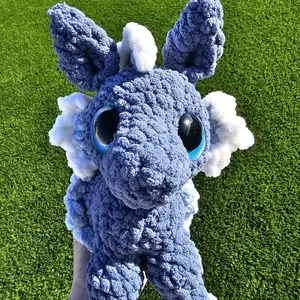 Handmade Crocheted Hippocampus