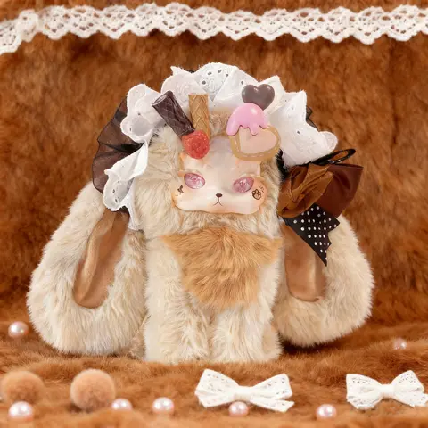 TutuLong Fantasy Honey-Doll Kawaii Stuffed Animal Plushie - Soft Cuddly Collectible, Stuffed Animal Gift, Festive Miniature Toy Blind Bag for Unboxing Surprise, Collectibles