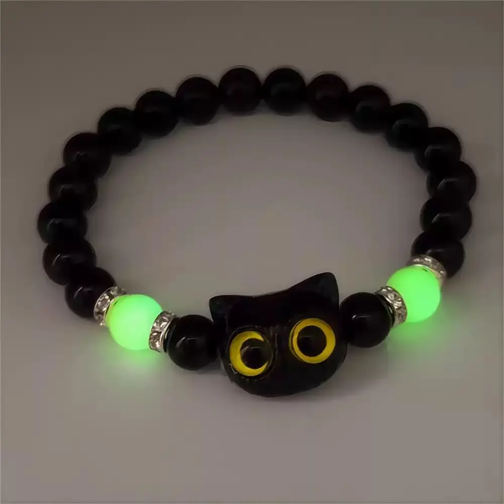 Nocturce Black Cat Yellow Eye brace