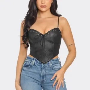Emilia Tie Front Corset Top