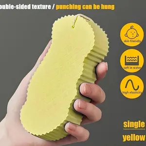 Bath Sponge Body Dead Skin Remover, Exfoliating Scrub Sponge, Shower Brush, Body Skin Cleaner, 1 Piece, Essential Bathroom Tool