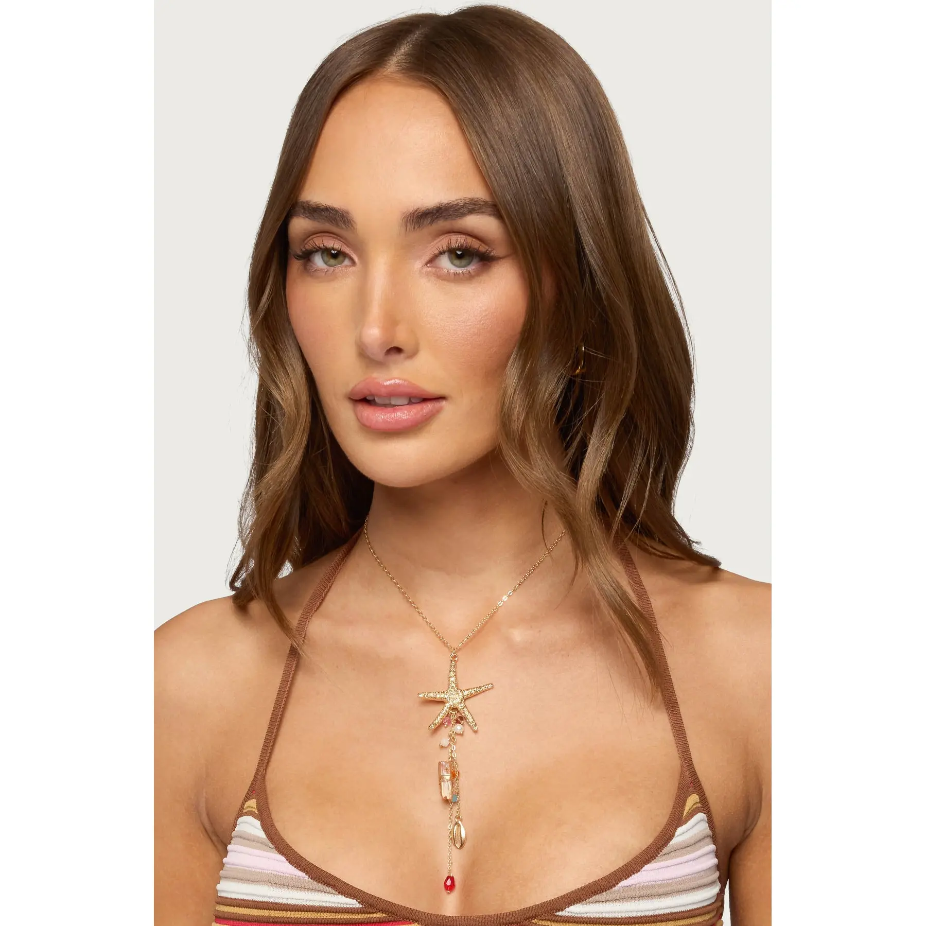 Sea Star Cascading Coastal Necklace