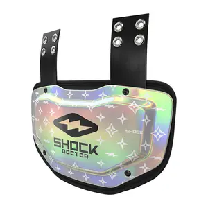 Shock Doctor Showtime Iridescent Lux Back Plate for Youth Football - Protective Gear with Exclusive Design & Legend Performance