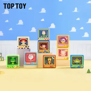 TOPTOY Toy Story Mini TV Series Figure Blind Box Cute Exquisite Desktop Ornament Collectible Decorative Figurine Stylish Home Table Decoration Ideal Holiday Birthday Surprise Gift For Fans Friends Family Fine Craftsmanship Decorative Present