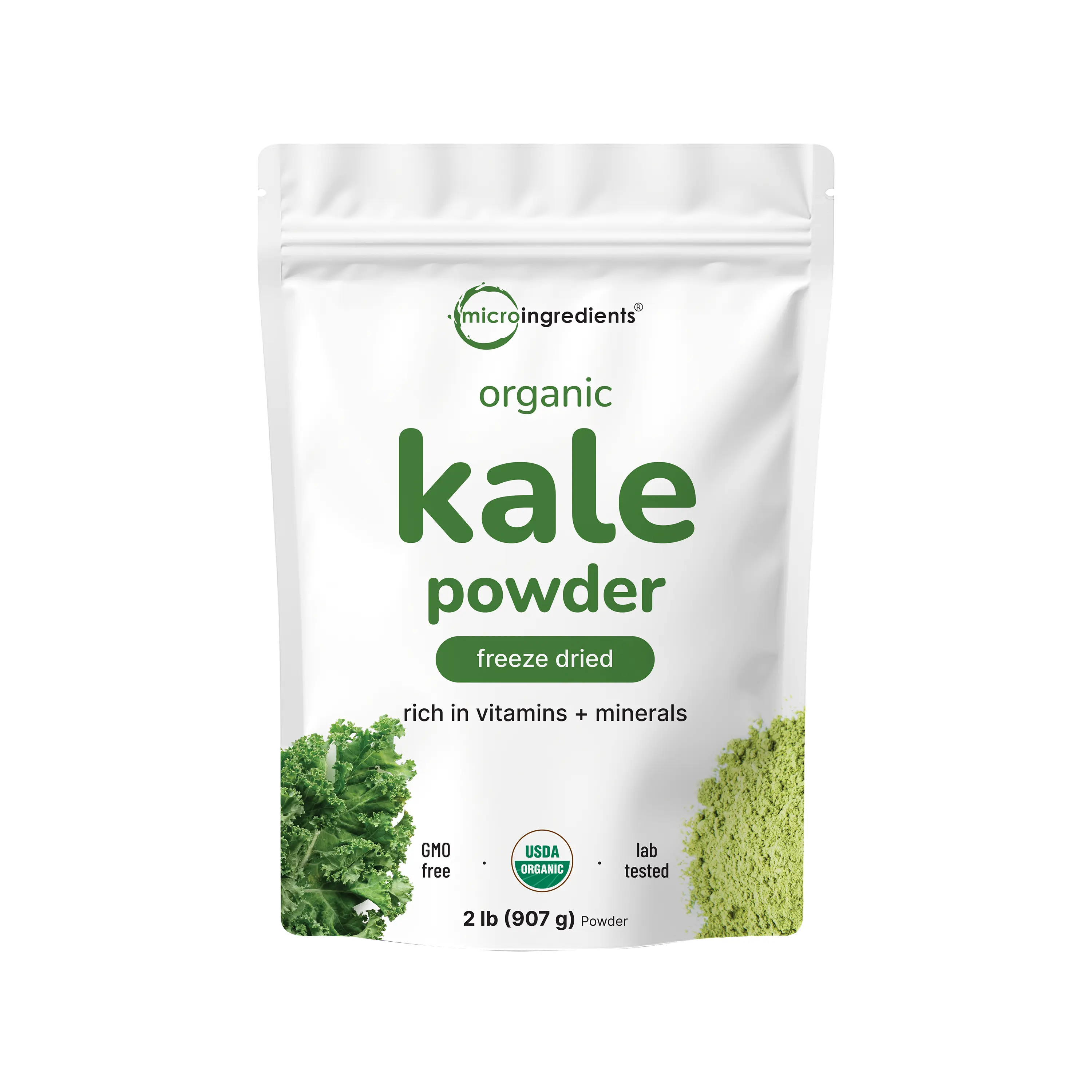 Micro Ingredients Organic Kale Powder, 2 Pounds Micro Ingredients Organic Kale Powder, 2 Pounds