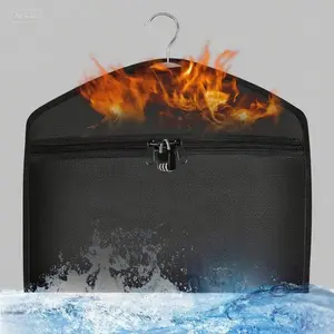 Hidden Storage Hanger for Valuables, Diversion Safe Bag With Lock, Secret Under Clothes Compartment to Hide Items, Reusable Travel Organizer for Home or Trips - 1 Pack