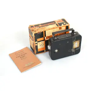 Cine-Kodak Eight Model 20 Art Deco 8mm Cine/Movie Camera I.O.B. W/ Manual Vintage