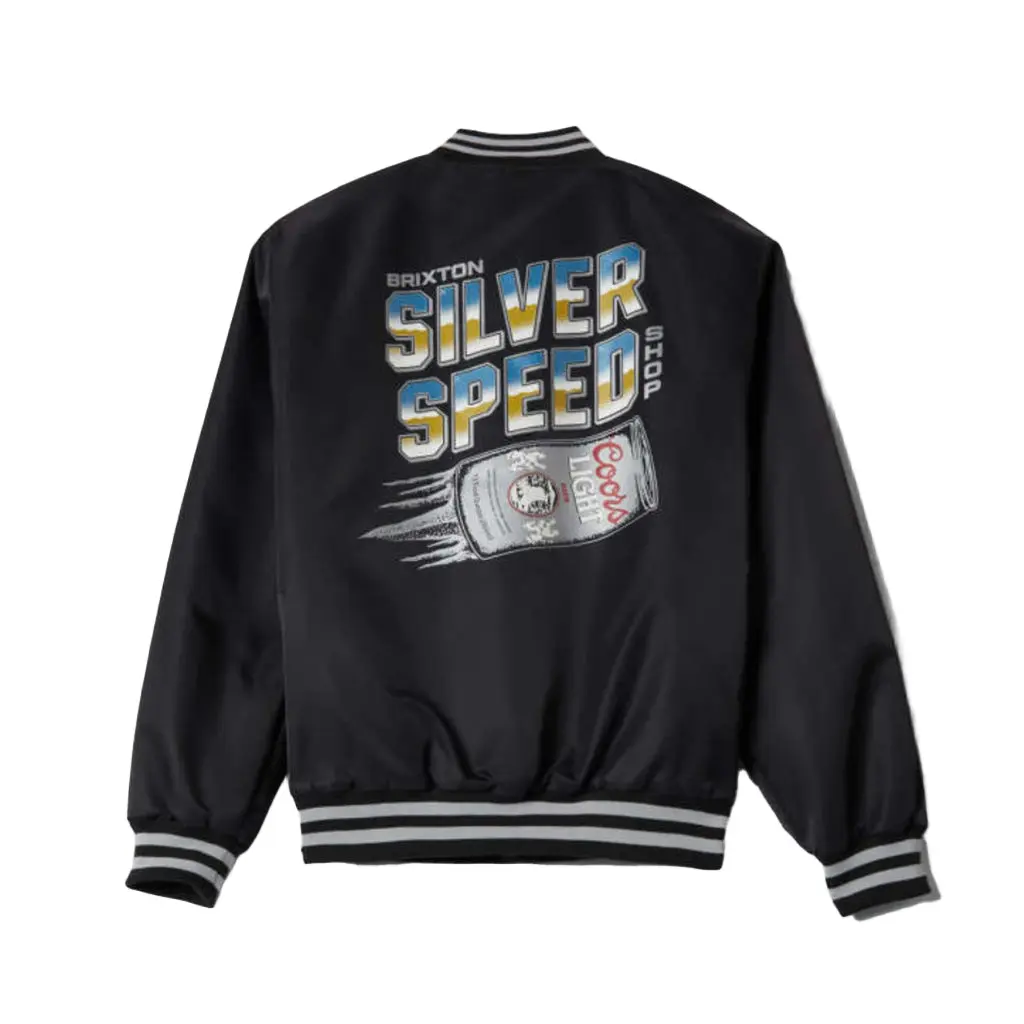 Coors Light Silver Speed Shop Jacket Black/Silver