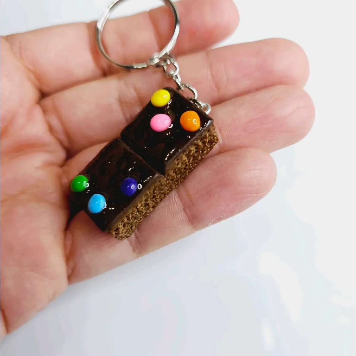Cosmic brownie keychain