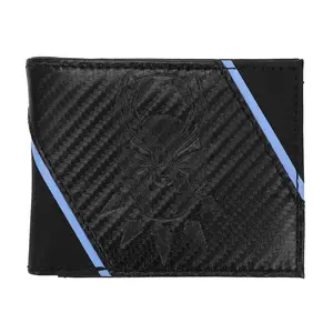 Marvel Black Panther Bifold Wallet For Men Wakanda Forever RFID Protection