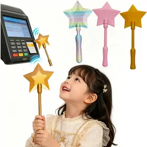 Magic Fairy Wand Credit Card Holder, Credit Card Magic Wand 3D Printed Tap to Pay Wand, Credit Card Magic Wand, NFC Card Sleeve, Fun Novelty Gift, Fun Fantasy Gift for Magic Lovers