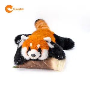 Adorable Red Panda Plush | 15”  2.5 LBS Weighted & Huggable | Handcrafted | Perfect Gift for All Ages