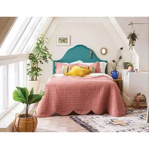 Twin/Twin Extra Long Scalloped Edge Quilt Light Terracotta - Opalhouse designed