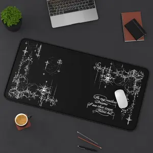 Cybersigilism Desk Mat, Silent Hill Mousepad for Gaming, Computer Desk Accessories, Office Decor, Desk Pad, Large Desk Protector