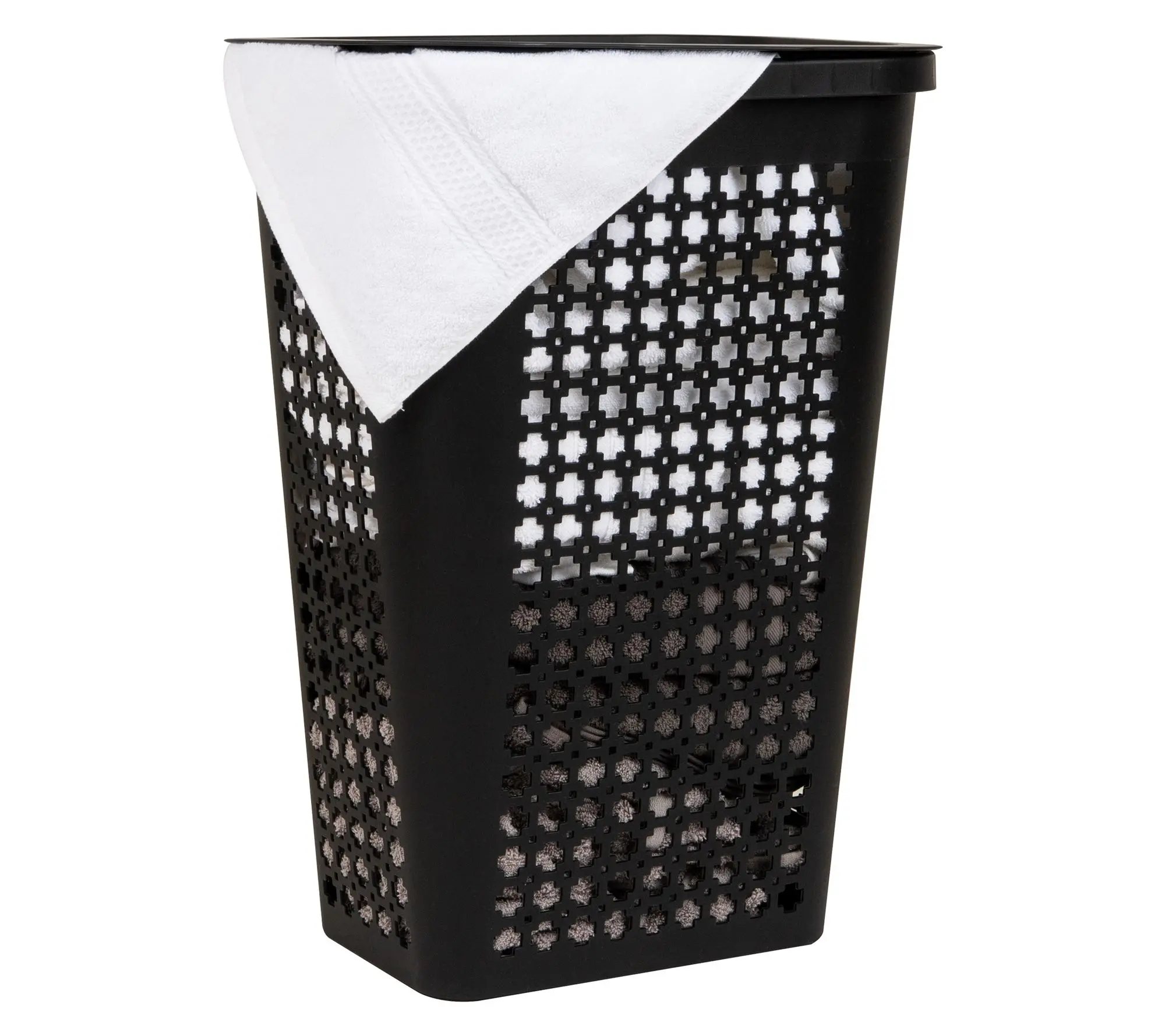 Mind Reader Slim Tapered Laundry Hamper with Lid Mind Reader Slim Tapered Laundry Hamper with Lid