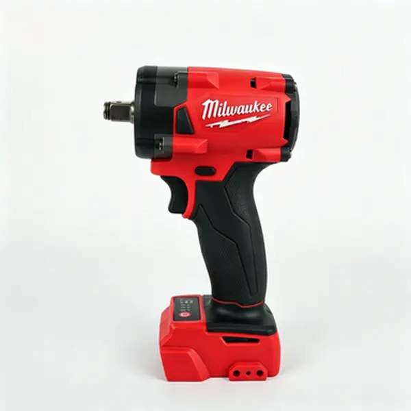 Milwaukee M18 FIW212 Stubby Impact Wrench - Lithium-Ion Impact Driven Wrench, 300Nm Max Heavy-Duty Torque, 4 Speeds, Mechanic DIY Tool for Brake Jobs, Suspension Work, Impact Driven Wrenches