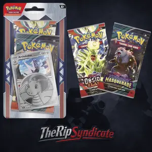 Pokemon Trading Card Game 2 Pack Blister | Twilight Masquerade | Obsidian Flames (Archaludon) | Live Rip